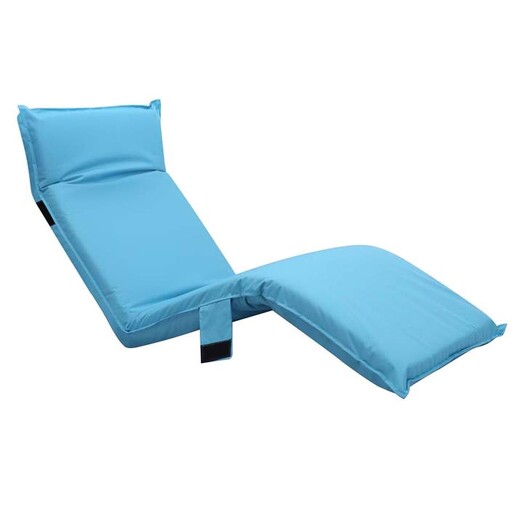 Picture of Mossa Outdoor Adjustable Sun Lounger, Blue Fabric Frisse Outdoors Picture of Mossa Outdoor Adjustable Sun Lounger, Blue Fabric Frisse Outdoors