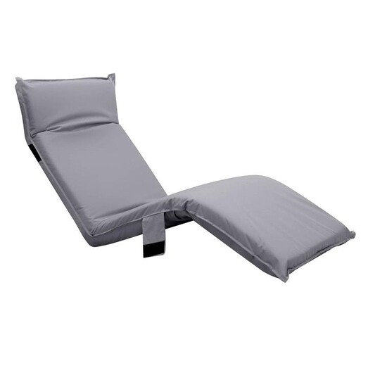 Picture of Mossa Outdoor Adjustable Sun Lounger, Grey Fabric Frisse Outdoors Picture of Mossa Outdoor Adjustable Sun Lounger, Grey Fabric Frisse Outdoors