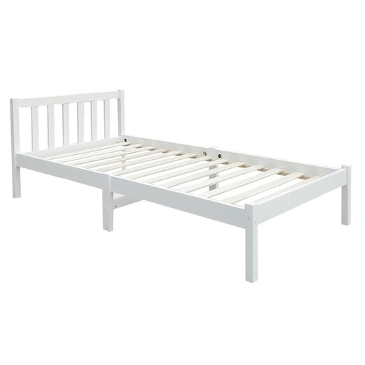 Picture of Motzel Bed Wood White Resort Living