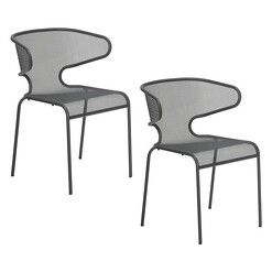 Picture of Movida Outdoor Dining Chair (Set of 2) Metal Assorted SLH
