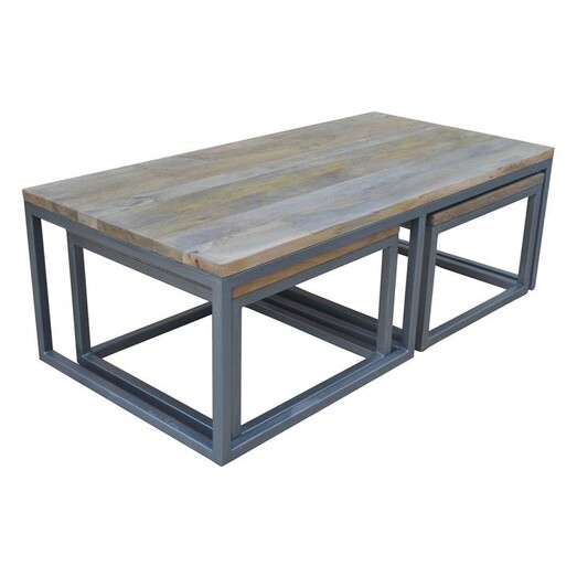 Picture of Mullum Coffee Table (Set of 3) Wood Natural Dover Mason