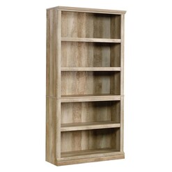 Picture of Murielle 5 Shelf Bookcase Chipboard Lintel Oak U.S Designs
