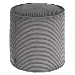 Picture of Naaji Corduroy Round Ottoman, Small Fabric Assorted Vida & Co.