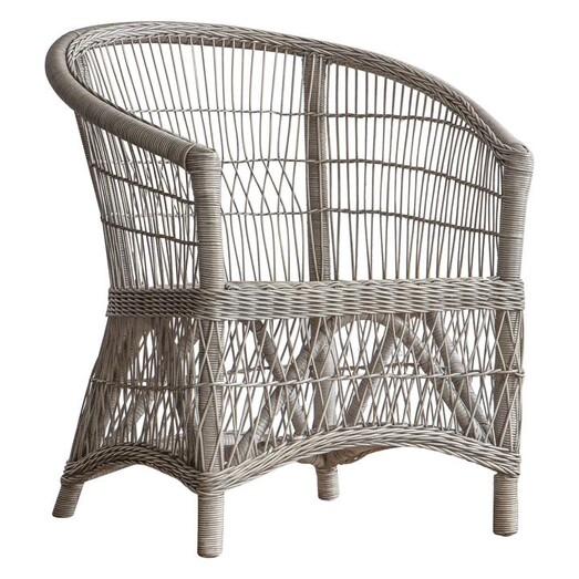Picture of Nadia Rattan Armchair Natural Castle Road Interiors