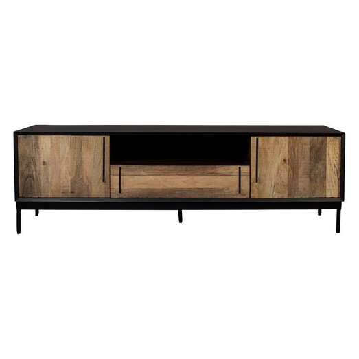 Picture of Nairobi 4-Nook Wooden Sideboard in Light Brown by Dutchbone Picture of Nairobi 4-Nook Wooden Sideboard in Light Brown by Dutchbone