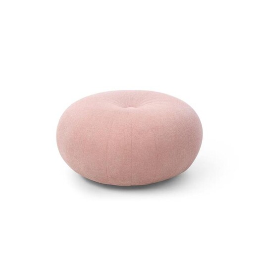 Picture of Natalie Modern Scandinavian Relaxing Ottoman Foot Stool - Pink