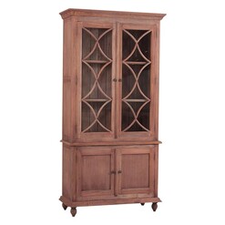 Picture of Natarali Cottage Display Cabinet Mahogany Beachwood Dasch Design