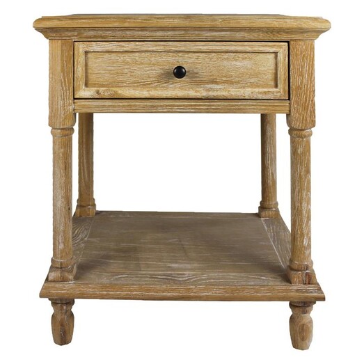 Picture of Natasha Bedside Table Wood Natural Homeflex