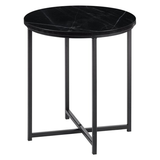 Picture of Nattai Round Marble Side Table Assorted Zanui Collection