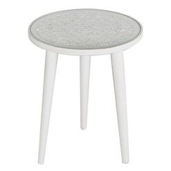 Picture of Nayana Wood Side Table Assorted Amalfi