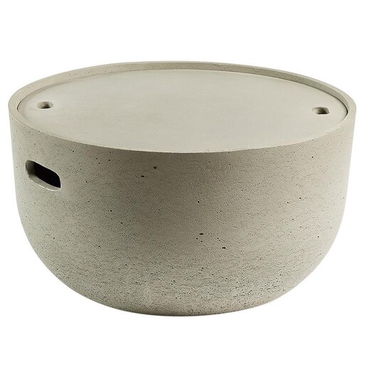 Picture of Neven Outdoor Storage Coffee Table Cement Grey Vida & Co. Picture of Neven Outdoor Storage Coffee Table Cement Grey Vida & Co.