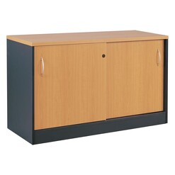 Picture of Newton Cabinet Melamine Beech/Ironstone UBiZ Furniture