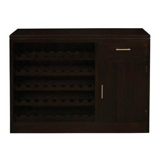 Picture of Nieves 5-Tier Mahogany Wine Rack in Chocolate by Kayu Estate Picture of Nieves 5-Tier Mahogany Wine Rack in Chocolate by Kayu Estate
