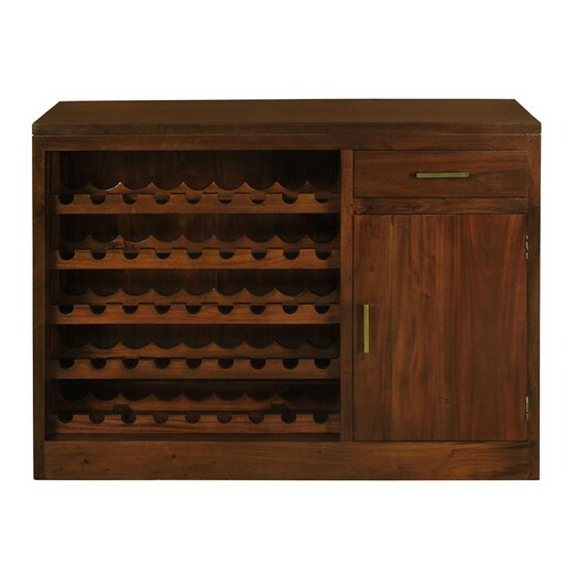 Picture of Nieves 5-Tier Wine Rack in Mahogany by Kayu Estate