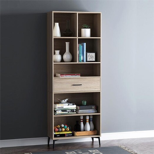 Picture of Niva 3-Piece Sideboard in Light Brown by HelloFurniture Picture of Niva 3-Piece Sideboard in Light Brown by HelloFurniture