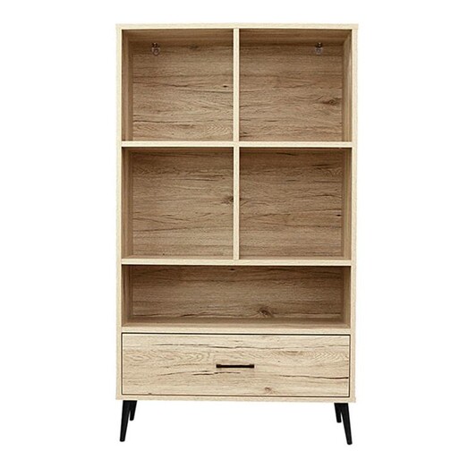 Picture of Niva 3-Tier Bookcase in Light Brown by HelloFurniture