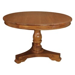 Picture of Nolan Round Dining Table Mahogany Assorted Kayu Estate