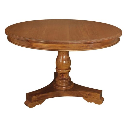 Picture of Nolan Round Dining Table Mahogany Assorted Kayu Estate