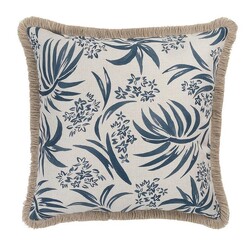 Picture of Nomad Acacia Outdoor Cushion in Blue by Maison by Rapee