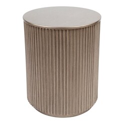 Picture of Nomad Round Side Table in Brown by CAFE Lighting & Living