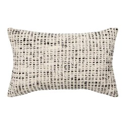 Picture of Nord Mini Woven Cotton Cushion with Feather Fill in Blue by L&M Home