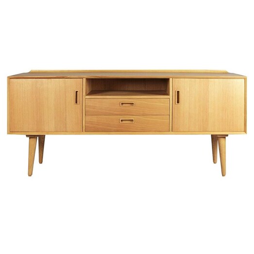 Picture of Nordic Entertainment Unit Wood Oak Satara
