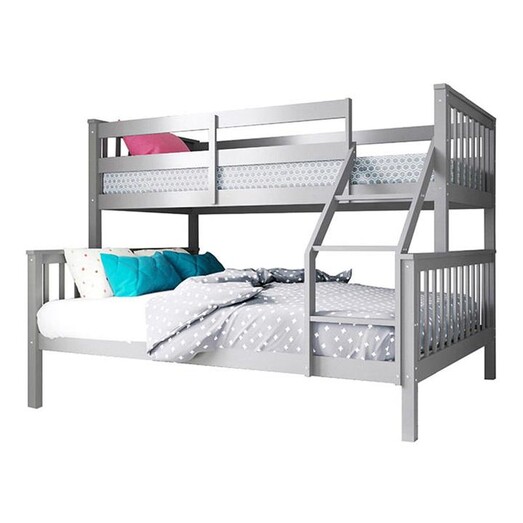 Picture of Norman 2-in-1 Convertible Triple Bunk Bed Pine Assorted Regal Royal Design