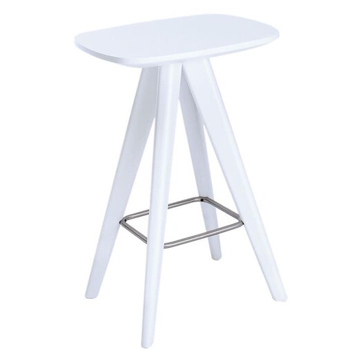 Picture of Noto Wooden Scandi Bar Stool Oak Grey Iniko Picture of Noto Wooden Scandi Bar Stool Oak Grey Iniko