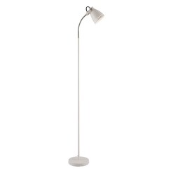 Picture of Nova Floor Lamp in White/Nickel by Telbix