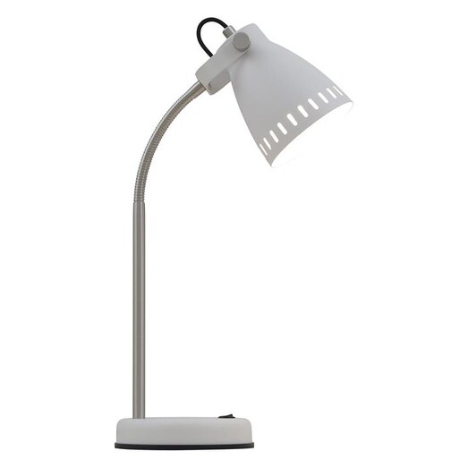 Picture of Nova Table Lamp in White/Nickel by Telbix
