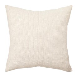 Picture of Nova Woven Cushion with Feather Fill Size 50 x 50cm in Off-White by L&M Home