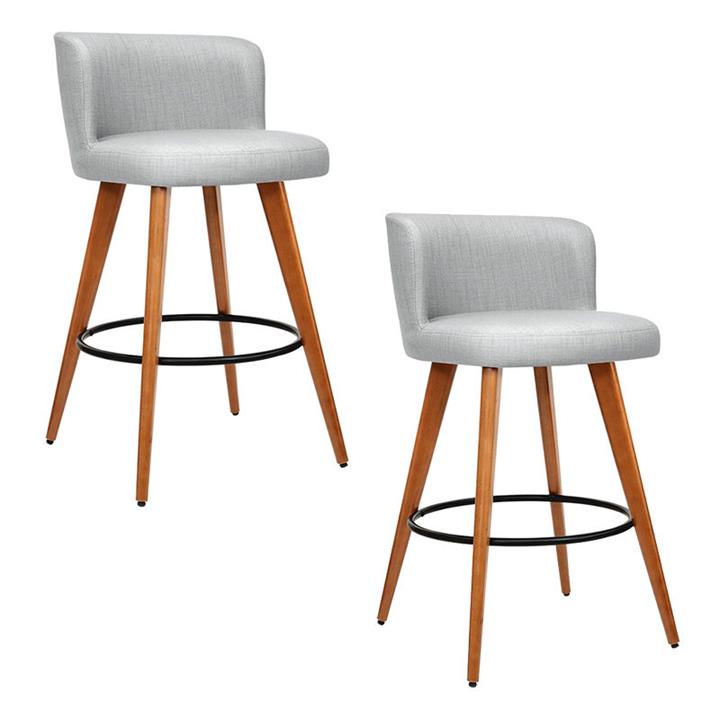 Picture of Nyam Bar Stool (Set of 2) Fabric Assorted Resort Living