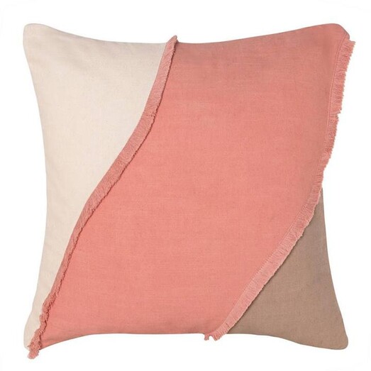 Picture of Oasis Fringed Cushion in Pink by j.elliot HOME Picture of Oasis Fringed Cushion in Pink by j.elliot HOME