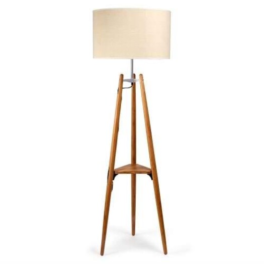 Picture of Olly Classic Tripod Floor Lamp - Natural