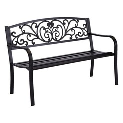 Picture of Opas Metal Outdoor Bench Steel Assorted Levede