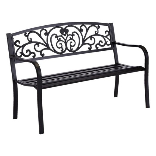 Picture of Opas Metal Outdoor Bench Steel Assorted Levede