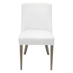 Picture of Opheline Dining Chair, Ring Fabric Distressed White Dasch Design