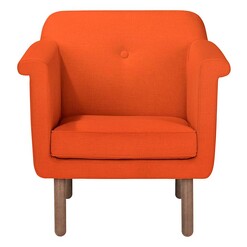 Picture of Orla Keily Original Accent Chair Fabric Orange Orla Kiely