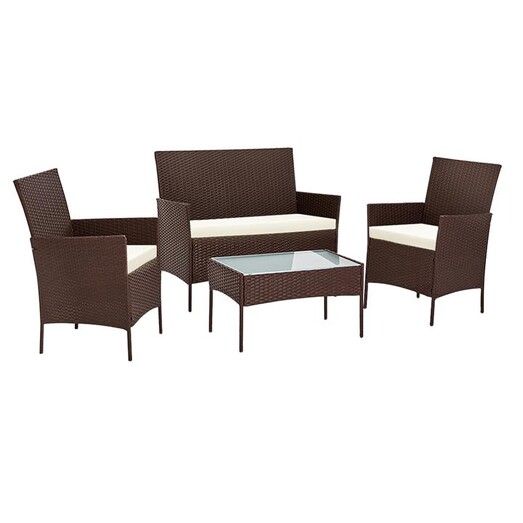 Picture of Orsola 4-piece Outdoor Lounge Set Metal Assorted Frisse Outdoors Picture of Orsola 4-piece Outdoor Lounge Set Metal Assorted Frisse Outdoors