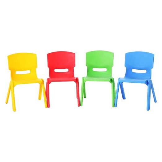 Picture of Osamu Kids' Chair (Set of 4) Plastic Yellow/Red/Green Big Fun Club Picture of Osamu Kids' Chair (Set of 4) Plastic Yellow/Red/Green Big Fun Club