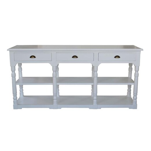Picture of Oscar Console Table Size Large in White by Jac Home Living