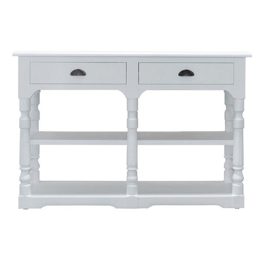 Picture of Oscar Console Table Size Small in White by Jac Home Living