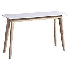Picture of Oskar Console Table MDF White/Blonde Dover Mason