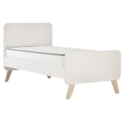 Picture of Oslo Bed Wood White Bedtime