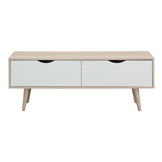 Picture of Osprey Entertainment Unit MDF Oak/White Tauris