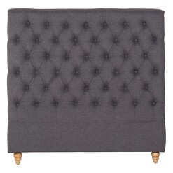 Picture of Otso Bed Head, Charcoal Fabric Rothbury Home