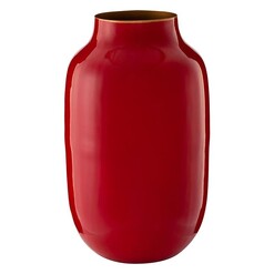 Picture of Oval Vase in Dark Red by Pip Studios