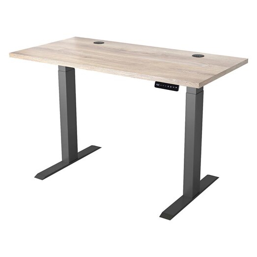 Picture of Owen Timber Sit/Stand Desk Size 120cm in Black by Iniko