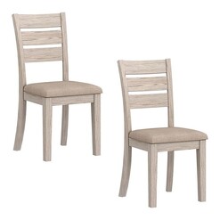 Picture of Oxford Oak Dining Chair (Set of 2) Natural Indosoul