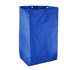 Picture of Oxford Waterproof Housekeeping Cart Replacement Bag Fabric Blue Soga